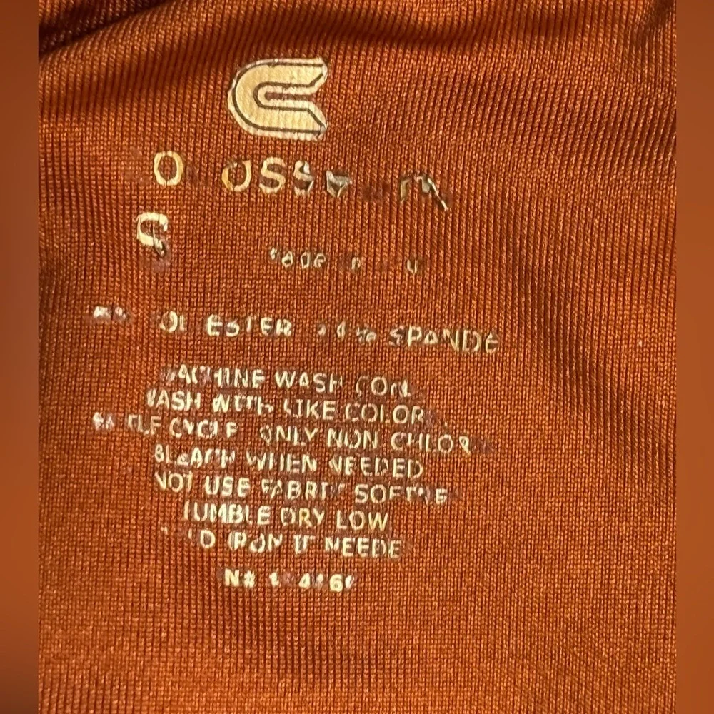 Black and Orange Leggings with Longhorn Logo - Picture 5 of 11